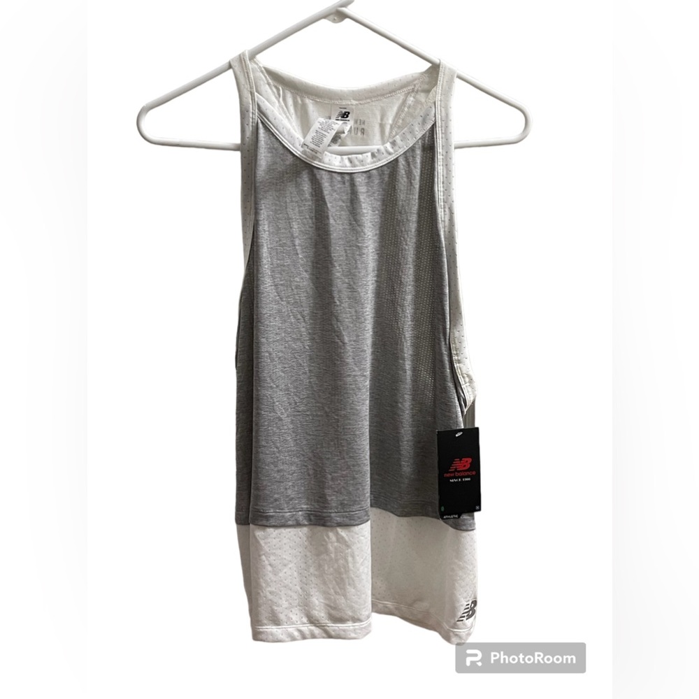 New Balance Impact Run Hybrid Tank - Women’s XL - Athletic Grey - NWT